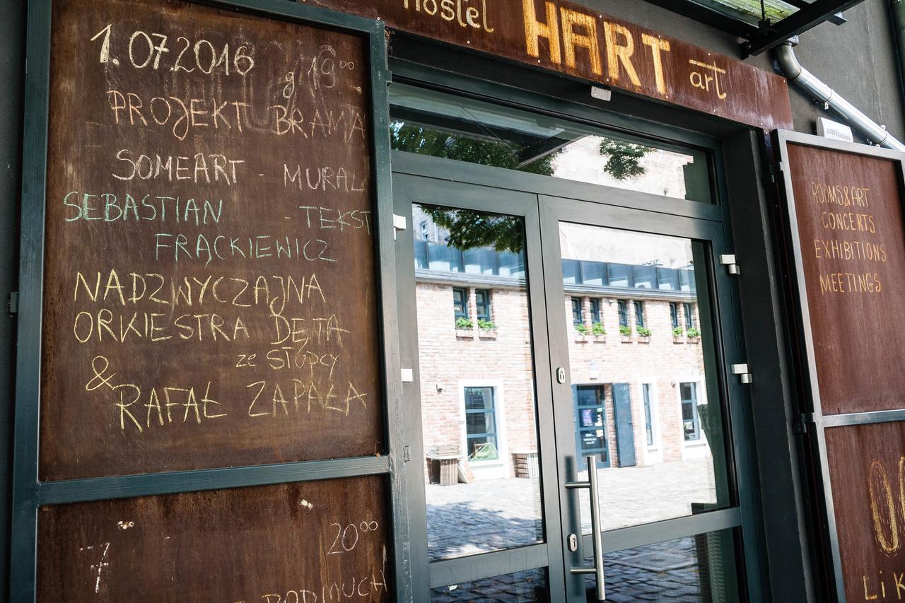 Hart Hostel & Art Gallery Wrocław Eksteriør billede
